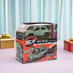 월드카 캐스퍼 자동차 파워키 슈팅 미니카 현대차 하이패스 장애물 운전놀이 남아 no196