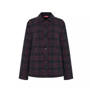 [20%쿠폰+카카오페이7%][크로커다일 레이디] 풀오픈 아우터형 체크 셔츠_CLDWBL204