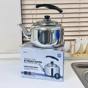 (5L) 맑은하루 스텐 IH 인덕션 물주전자/주둥이/차주전자/주전자/포트/물포트/차포트/티포트/가정/가정용