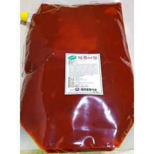 (5k) 떡볶이 소스 대아/업소용/유아/키친/급식/대량/분식/키즈/매장/식당/학교/주방/어린이/쿠킹/아동/가정