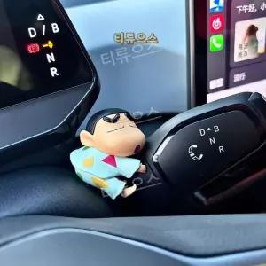 짱구는 못말려 짱구 차량용 자동차 깜빡이 와이퍼 인테리어 피규어 장식 굿즈귀여운 티류으스