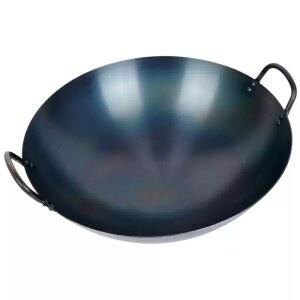 무쇠웍 중식 주물 철 팬 업소용 중화 웍 뚜껑있는 무쇠