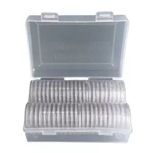 은화 케이스 캡슐 보관 패드 기념 코인 개별 박스