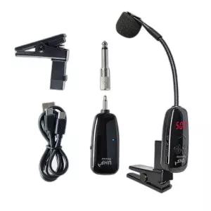 색소폰 무선마이크 야외 트럼펫 특별 무선 연주 방송 색소폰 무선 마이크