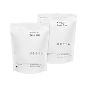[생활공작소] 베이킹소다 (100% 고순도) 대용량 3kg x 2개