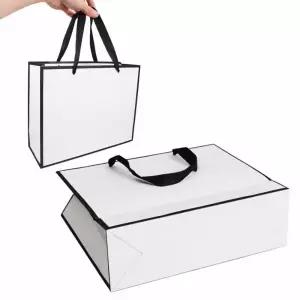 옷 포장 손잡이 쇼핑백 1p 가방 선물 보관 의류 상품 휴대용 잡화 종이 기념일 특대형