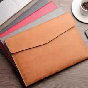 직장인 노트북 베이직 고급 레더 A4 서류 파우치 가방 (WFJKJM4)