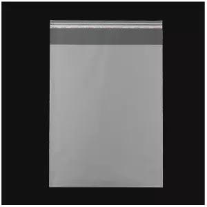 접착식 OPP 투명 비닐 포장 봉투 200매(16x20)/접착/선물/미니/선물용/포장지/OPP용/필름/포장용/속비닐/선