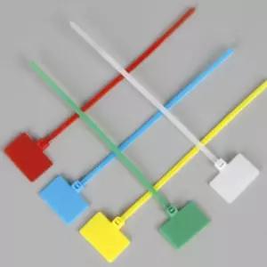 선정리 전선클립 케이블타이 네임타이 100개/타이/홀더/배선/정리/자동차/충전/케이블/전선/고정/정리끈/라