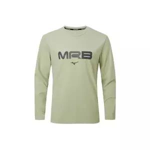 [미즈노](의정부점) 공용 런닝 그래픽 티셔츠 32YA450039 신축성 보온성 운동 RUNNING GRAPHIC LONG SL...