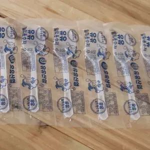 줄줄이 위생 숟가락 100P/스푼/일회용/숫가락/플라스틱/수저/1회용/휴대용/개별/포장/낱개/여행용/숟갈