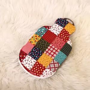 파쉬 보온물주머니 0.8L + 퀼트모자이크 면커버