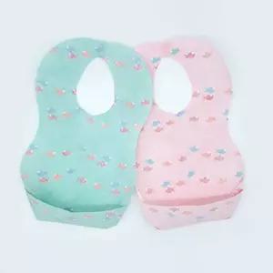 코젠더스 아기 이유식 위생 턱받이 25개입/침받이/앞치마/어린이집/유아용/신생아/식사/간식/가벼운/아이