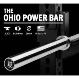 파워바 오하이오 20KG 바벨 스테인레스 스틸