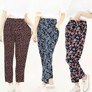 여자9부 랜덤발송 몸빼바지 쿨팬츠 촌캉스 여름바지/가벼운/시원한/냉감/휴가/바캉스/홈웨이