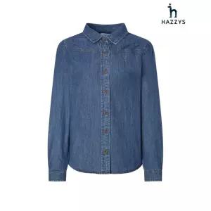 [롯데백화점]헤지스레이디스 [25FW]데님 셔츠 블라우스 HSSH5D807 5D807