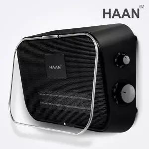 한경희 벽걸이 욕실난방기 욕실 히터 화장실 온풍기 가정용 전열기구 사무실 온열기 전기 난로 /블랙