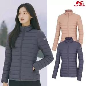 [콜핑] 여성 겨울 덕다운 광택 퀄팅 등산 경량 패딩 자켓 KSC682UJ2W