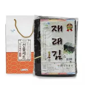 [특품] 완도 재래김 100매 선물세트