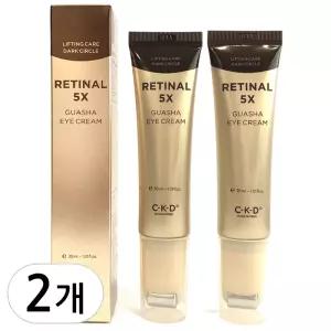 씨케이디 종근당건강 ckd 레티날 5X 괄사 아이크림 30ml 2개(1.+1.)