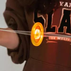 LED 플라스틱 실팽이 불팽이 끈팽이 팽이 놀이 전통놀이