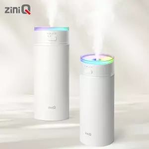 [지니큐] 무선 LED 이퀄라이져 미니가습기 7컬러 무드등 ZQ-HX50