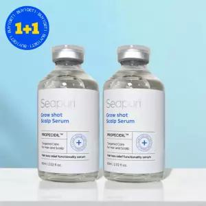 [1+1] 씨퓨리 그로우샷 두피 탈모 케어 부스터 세럼 60ml 2개