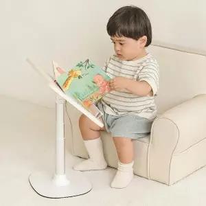 [루나스토리]높이조절 아기 독서대 각도조절 태블릿 북스탠드