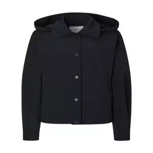 헤지스 여성 25FW 캐주얼 경량 자켓 블랙 HSJA5D801BK