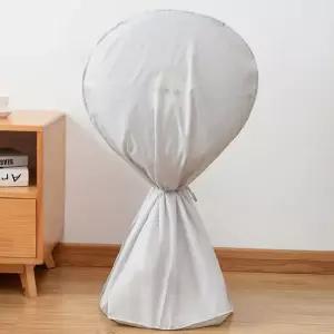 선풍기 보호커버 북유럽스타일 스탠드형 전자기기 덮개 안전 보관망 정리함 북유럽풍선풍기커버