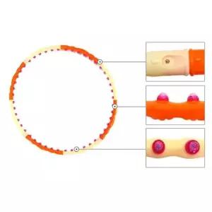 스포츠 훌라후프 1.2kg 1P 초급자 에어쿠션 돌기 지압 (WFJXQ09)