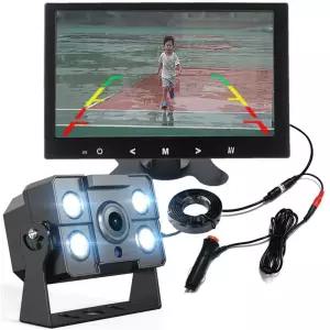 화물차 후방카메라 카라반 택배차 대형차 후방 모니터 후방카메라(7인치/AV스크린)+10m케이블