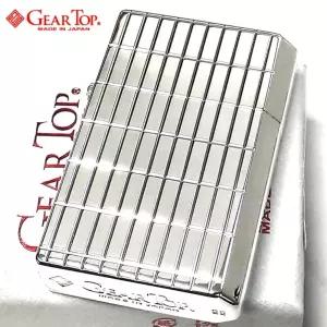 기어탑 GEAR TOP 라이터 일본제 럭셔리컷 거울 경면 조각 양면 가공 지포형 Made in Japan