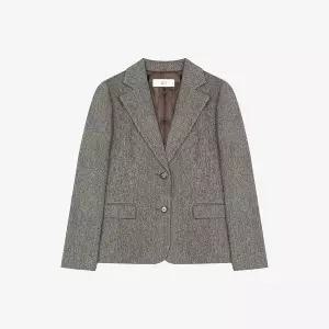 [하프클럽/]  25겨울 헤링본 자켓X2126