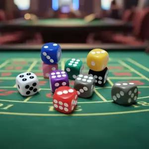 14mm 보드게임 주사위 다이스 컬러 라스베가스 추가 스가라다 색깔 미니 자작 게임 카페