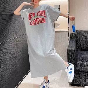 7부드레스 가을 여름빅사이즈드레스 빅사이즈 7부 가을롱 롱 (WFK0L71)