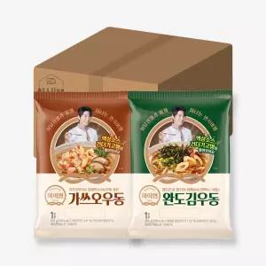 삼립 간식 하이면 우동 총 20개 완도김우동 205g 10개 가쓰오우동 207g 10개