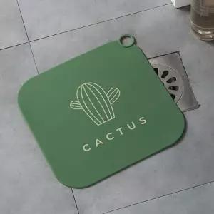 욕실 배수구 실리콘 커버/하수구/트랩/육가/유가/냄새/차단/덮개/화장실/덮게/악취/방지캡/마개/하수구캡