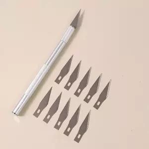 정밀 커터칼/조각칼/나무/목공/조각도날/각끌/우드/조각기/조각날/환도/조각도/모서리끌/조각/비트/금속