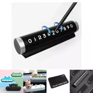 주차 전화 알림판/번호판/연락처/차전화/폰번호/차핸드폰/휴대폰/핸드폰/번호/차번호판/안심/안내판/차량용