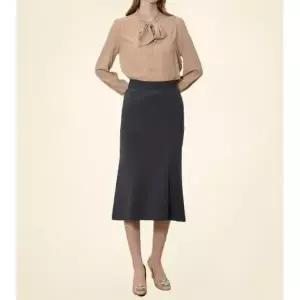 [리스트(LIST)] 슬릿 밴딩 머메이드 스커트 (택: 1980)