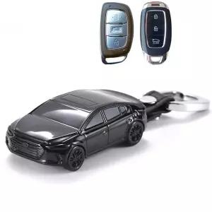 투싼키케이스 현대 자동차 모형 스마트 키링 커버 차 모양 홀더 악세사리 친구선물