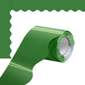 교실 게시판 프레임 스티커 단색 포스터 테두리 트림 칠판 물결 모양의 가장자리 DIY 벽 장식