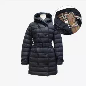 (버버리) 후디드 벨트 다운 패딩(81052111)