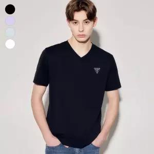 [백화점 정품] 25FW 남성 에어로쿨 미니삼각 브이넥 반팔티셔츠 MP2K9490