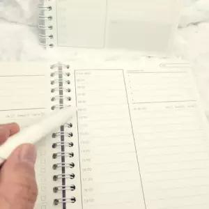 타임다이어리 국산 학습 수업 운동 스케줄 챌린지 목표 100일 3개월 플래너 다이어리 노트