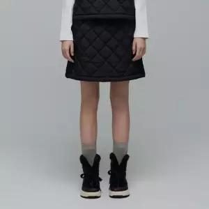 [내셔널지오그래픽]내셔널지오그래픽 N244WSK010 여성 엘크 패딩 숏기장 스커트 CARBON BLACK