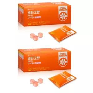 동아제약 비타민C 구미 복숭아맛 젤리 15구미 X2개