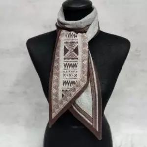 [애슬릿] 방도 스카프 여성 미니 쁘띠 슬림 타이 슬림 기모 양면 목