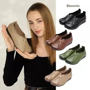 슈리오 소가죽 플렉시블 컴포트화